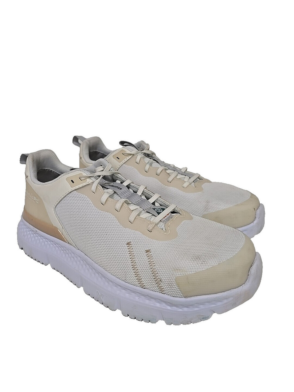 Timberland PRO Women's A5SSU Sentra CTCP Low Athletic Work Shoes White Size 10W